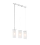 Pendant lamps - ITALUX Blend Pendant E27 3x60W Chrome MDF9489/3 - product 2
