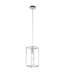 Loft pendant lamps - ITALUX Sigalo Pendant E27 1x60W Chrome MD-BR4366-D1 CH - product 2