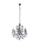 Chandelier chandeliers - ITALUX Barocco Black Chandelier E14 6x40W Black MD72709-6B - product 2