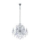Chandelier chandeliers - ITALUX Barocco Chrome Chandelier E14 6x40W Chrome MD72709-6A - product 2