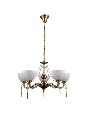 ITALUX Baxio Chandelier E27 5x60W Gold MD38445-5 - product 2