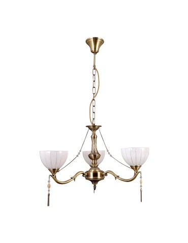 ITALUX Baxio Żyrandol E27 3x60W Złoty MD38445-3 - produkt 2