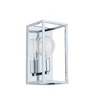 Loft wall lamps - industrial - ITALUX Sigalo Wall lamp E27 1x60W Chrome MB-BR4366-W1 CH - product 2