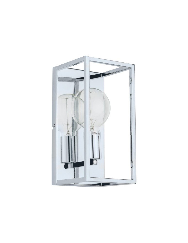 Loft wall lamps - industrial - ITALUX Sigalo Wall lamp E27 1x60W Chrome MB-BR4366-W1 CH - product kolory-swiatla.pl 2