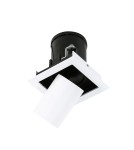 Flush-mounted lamps - pendants - ITALUX Mercanta Single 4000K Recessed ceiling LED integrated 12W 4000K 810lm White/Black GL7117-1/12W 4000K WH+BL - product 2