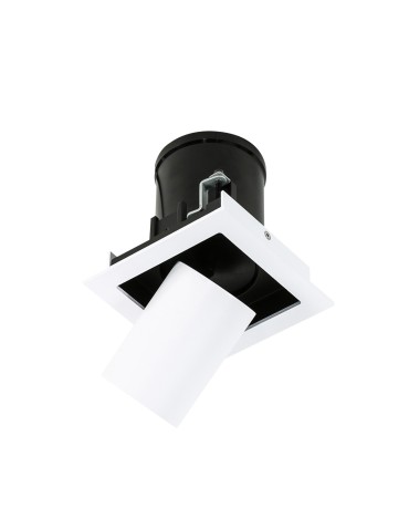 ITALUX Mercanta Single 4000K Recessed ceiling LED integrated 12W 4000K 810lm White/Black GL7117-1/12W 4000K WH+BL - product 2