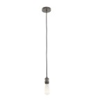 Pendant lamps bulbs - ITALUX Classo Pendant E27 1x60W Black DS-M-034 MATT BLACK - product 2
