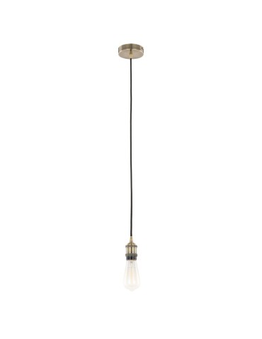 ITALUX Classo Pendant E27 1x60W Brown DS-M-034 ANTIQUE BRASS - product 2