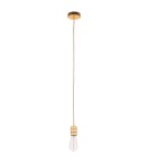 Pendant lamps - ITALUX Millenia Pendant E27 1x60W Gold DS-M-010-03 GOLD - product 2