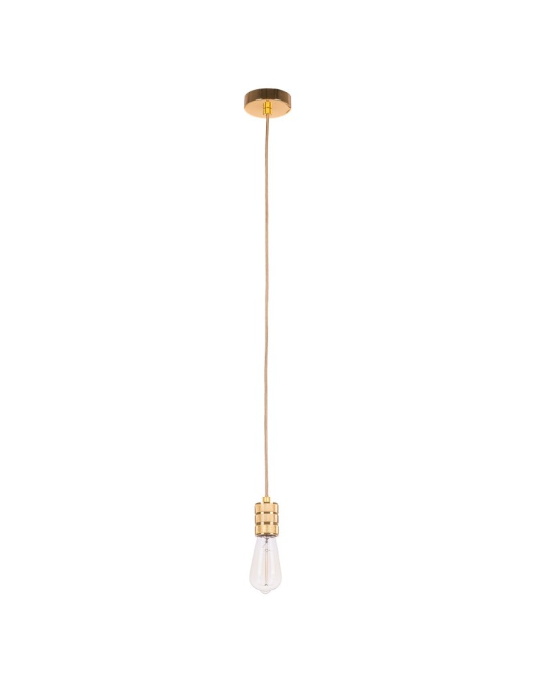 Pendant lamps - ITALUX Millenia Pendant E27 1x60W Gold DS-M-010-03 GOLD - product kolory-swiatla.pl 2