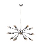 Loft pendant lamps - ITALUX Theo Pendant E27 18x40W Chrome AD20000-18A - product 2