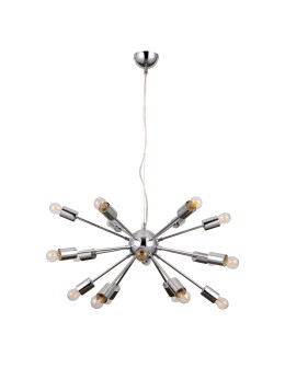 ITALUX Theo Wisząca E27 18x40W Chrom AD20000-18A - produkt 2