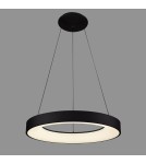 Pendant lamps circles - ITALUX Giulia Pendant LED integrated 40W 4000K 2200lm Black 5304-840RP-BK-4. - product 2