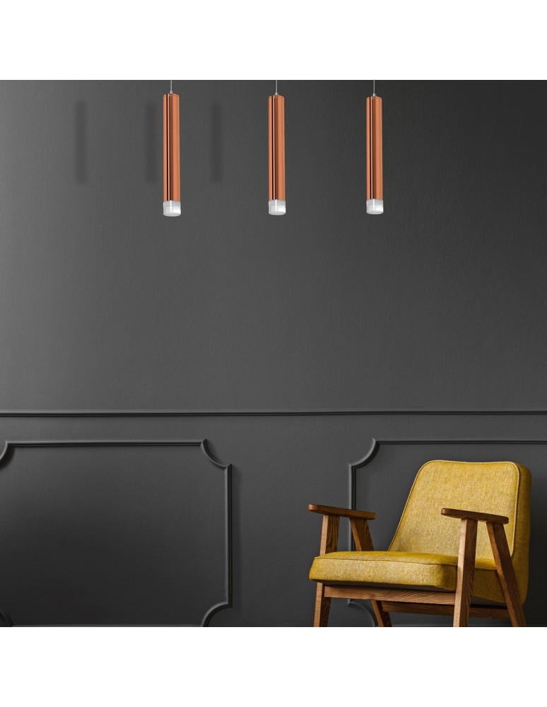 Milagro Lampa Wisząca COPPER 15W LED ML985