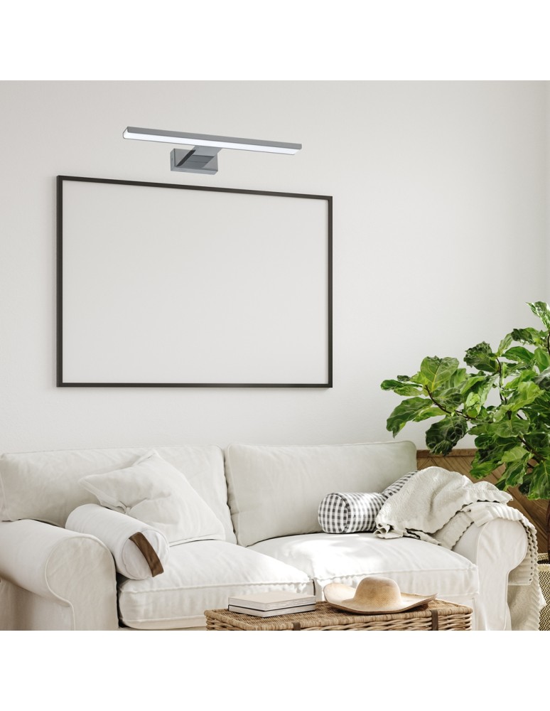 Bathroom wall lamps - Milagro SHINE CHROME 30cm 7W LED wall lamp ML028 - product kolory-swiatla.pl 2