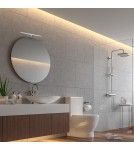 Bathroom wall lamps - Milagro SHINE CHROME wall lamp 40cm 7W LED ML030 - product 4