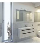 Bathroom wall lamps - Milagro SHINE CHROME wall lamp 40cm 7W LED ML030 - product 5