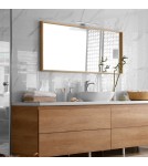 Bathroom wall lamps - Milagro SHINE CHROME wall lamp 40cm 7W LED ML030 - product 6