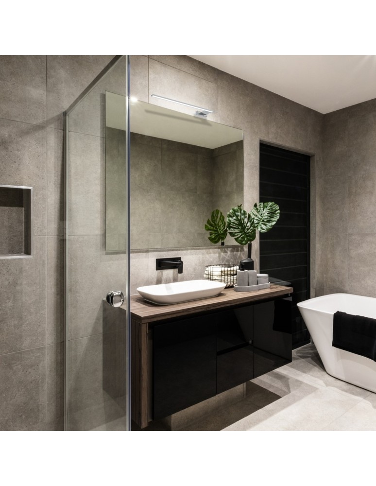 Bathroom wall lamps - Milagro SHINE CHROME 45cm 11W LED wall lamp ML031 - product kolory-swiatla.pl 6