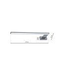 Bathroom wall lamps - Milagro SHINE CHROME 45cm 11W LED wall lamp ML031 - product 7