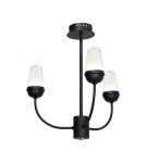 3-point chandelier - Milagro LUTON 15W LED Chandelier ML197 - product 1