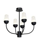 5-point chandeliers - Milagro LUTON 25W LED Chandelier ML198 - product 1