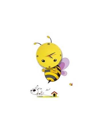 Milagro Children's lamp BEE LED CLOCK 0.6W LED ML145