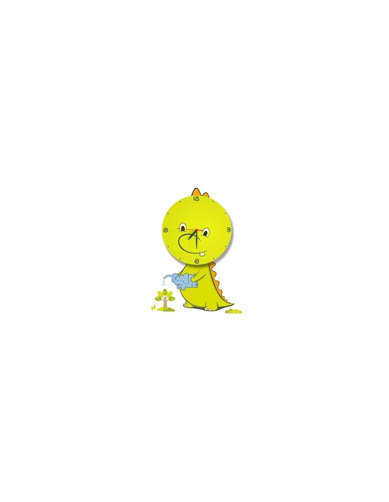 Bedside lamp for children's room - Milagro Children's lamp DRAGON LED CLOCK 0,6W LED ML146 - product kolory-swiatla.pl 1