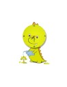 Milagro Children's lamp DRAGON LED CLOCK 0,6W LED ML146