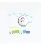 Bedside lamp for children's room - Milagro Children's lamp HELICOPTER 0,6W LED ML144 - product 1