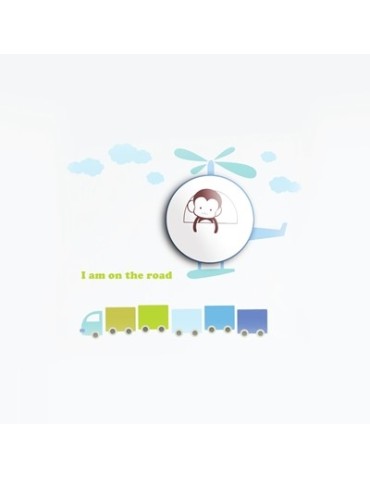 Milagro Children's lamp HELICOPTER 0,6W LED ML144