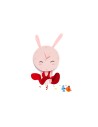 Milagro Children's lamp BUNNY LED CLOCK 0,6W LED ML148