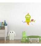 Bedside lamp for children's room - Milagro Children's lamp BIRD LED CLOCK 0,6W LED ML208 - product 2