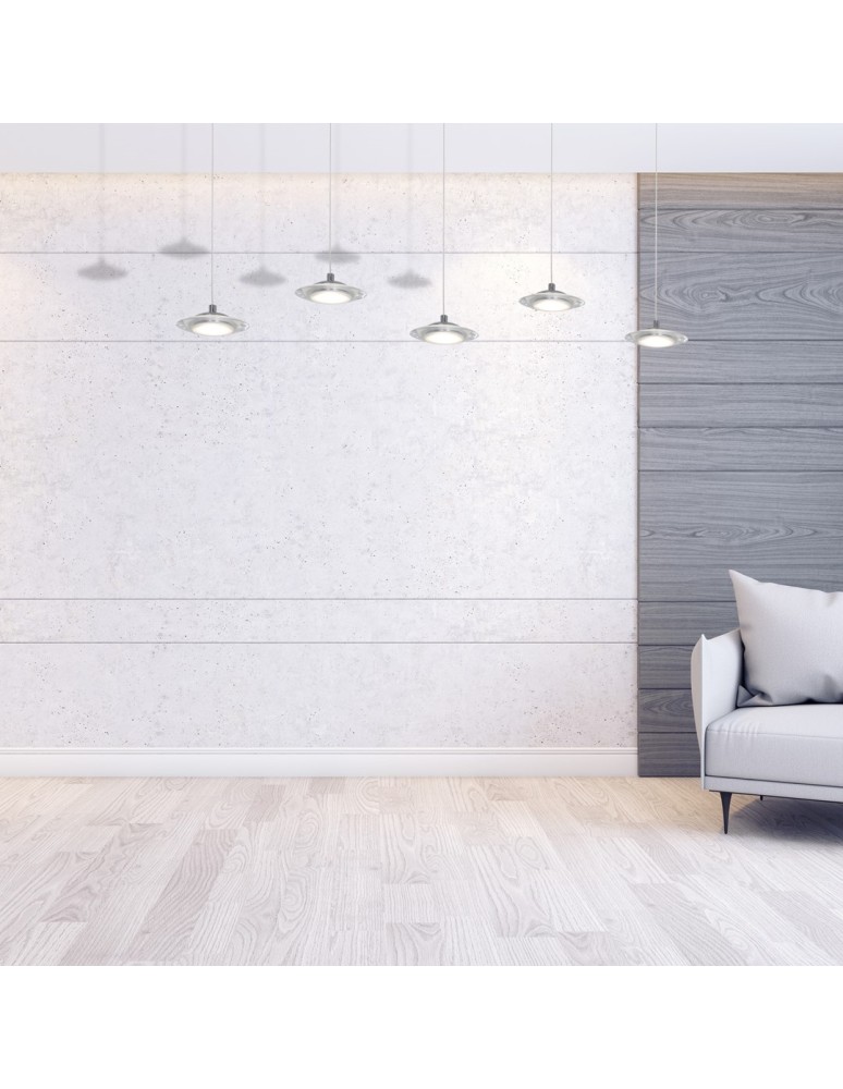 Pendant lamps - Milagro ELLIPSE 25W LED Pendant Lamp ML415 - product kolory-swiatla.pl 5