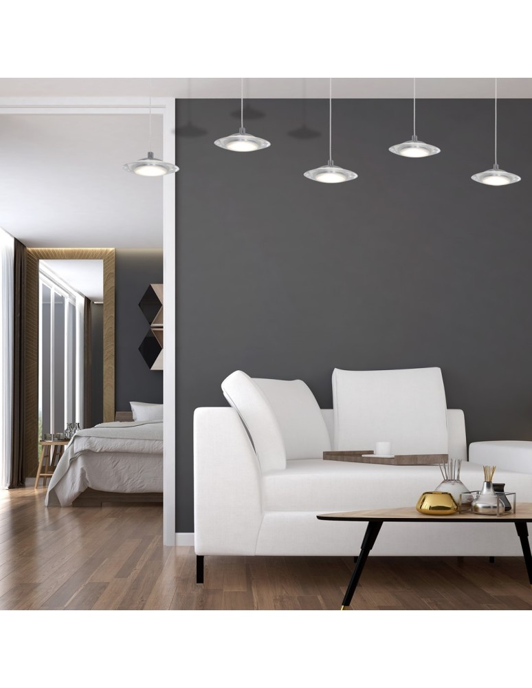 Pendant lamps - Milagro ELLIPSE 25W LED Pendant Lamp ML415 - product kolory-swiatla.pl 8