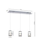 Pendant lamps - Milagro TIEMPO 15W LED Pendant Lamp ML423 - product 7