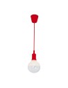 Milagro Lampa Wisząca BUBBLE RED 5W E14 LED CZERWONA ML462