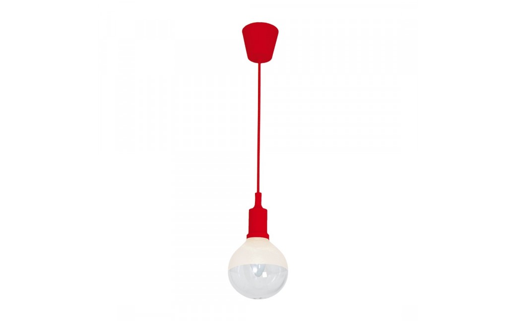 Milagro Lampa Wisząca BUBBLE RED 5W E14 LED CZERWONA ML462