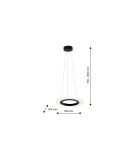 Pendant lamps - Milagro COSMO 12W LED Pendant Lamp ML345 - product 5