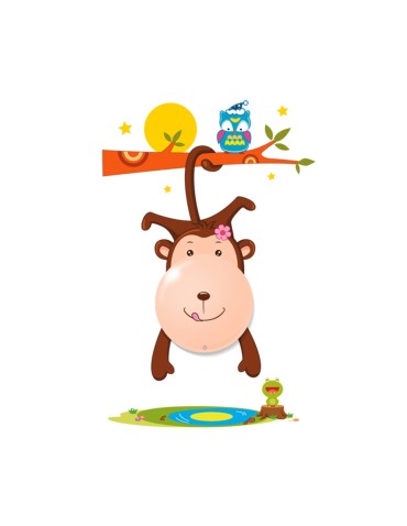 Milagro CHILDREN'S LAMP MONKEY 0,6W LED ML115