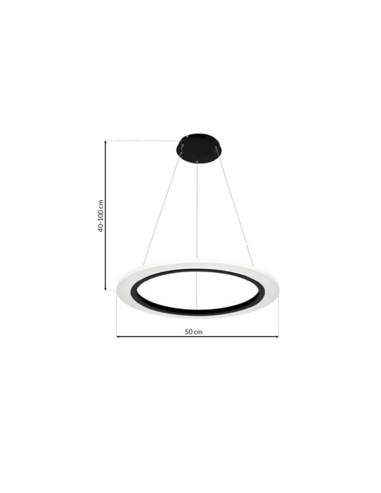 Pendant lamps - Milagro COSMO 24W LED Pendant Lamp ML347 - product kolory-swiatla.pl 9
