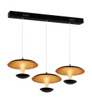 Pendant lamps - Milagro COSTA Pendant Lamp 3x12W LED BLACK ML360 - product 1