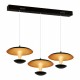 Milagro Lampa Wisząca COSTA 3x12W LED CZARNA ML360