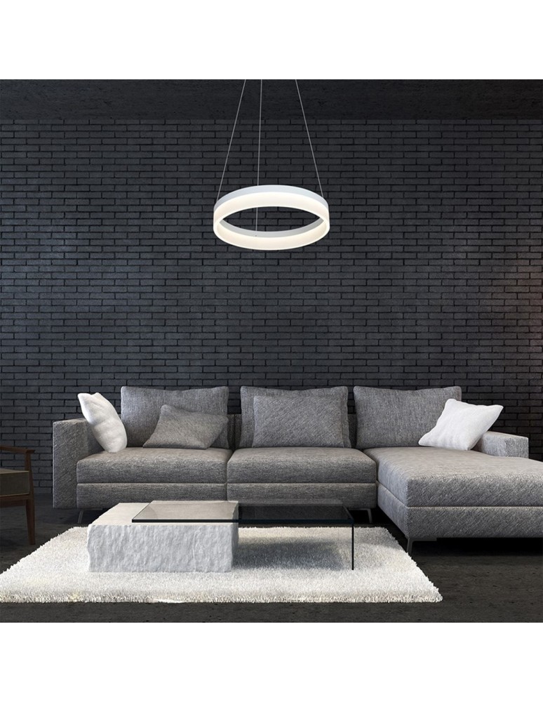 Pendant lamps circles - Milagro RING 24W LED Pendant Lamp ML405 - product kolory-swiatla.pl 5