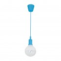 Milagro Lampa Wisząca BUBBLE BLUE 5W E14 LED ML457