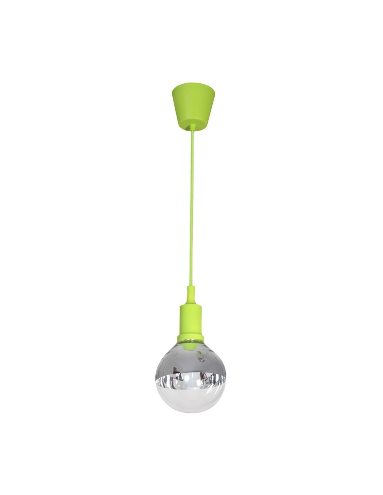 Pendant lamps bulbs - Milagro BUBBLE LIME 5W E14 LED Pendant Lamp ML458 - product kolory-swiatla.pl 1