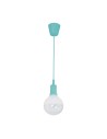 Milagro Lampa Wisząca BUBBLE TURQUOISE 5W E14 LED ML459