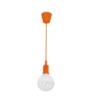 Pendant lamps bulbs - Milagro BUBBLE ORANGE 5W E14 LED Pendant Lamp ML460 - product 1