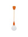 Milagro BUBBLE ORANGE 5W E14 LED Pendant Lamp ML460