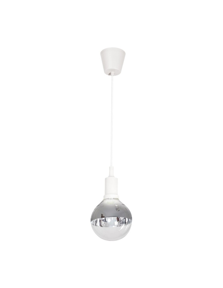 Pendant lamps bulbs - Milagro BUBBLE WHITE 5W E14 LED Pendant Lamp ML461 - product kolory-swiatla.pl 1